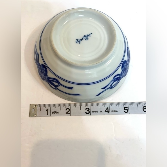 Vintage Japanese Rice Bowl Cherry Design 5” - Picture 5 of 5